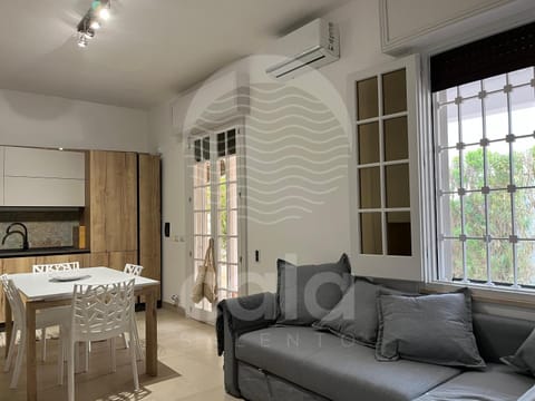 Kitchen or kitchenette, Living room, Dining area, pet friendly, air conditioner