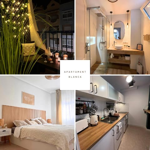 Shower, Bed, Bathroom, Coffee/tea facilities, Balcony/Terrace, Kitchen or kitchenette, Photo of the whole room, Bedroom, bidet, dishwasher, minibar, pet friendly, stove