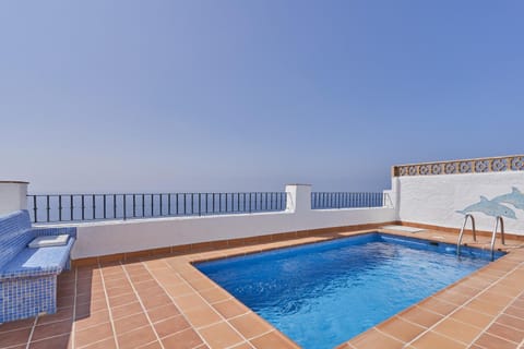 Property building, Living room, Swimming pool