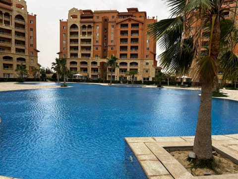 Property building, Pool view, Swimming pool