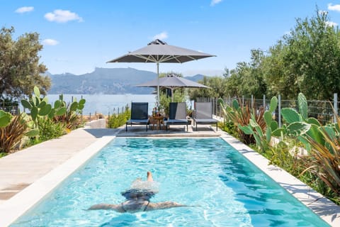 Pool view, Sea view, Swimming pool