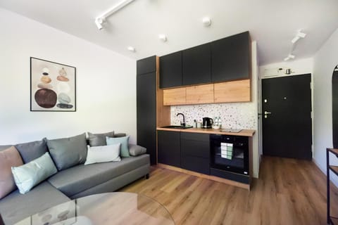 Coffee/tea facilities, Kitchen or kitchenette, Living room, Seating area