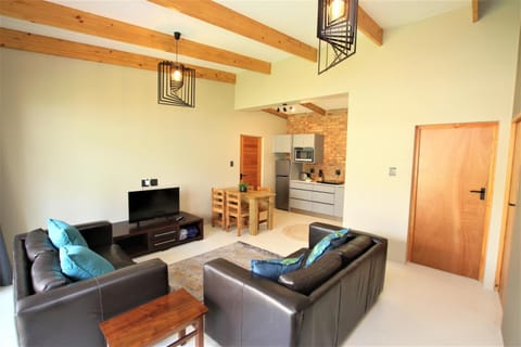 Living room, kitchen