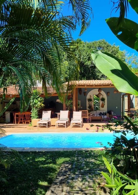 Property building, Day, Natural landscape, Garden, Garden view, Pool view, Swimming pool