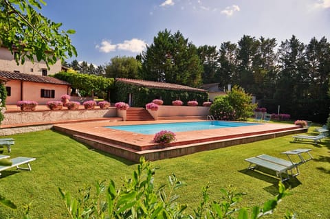 Natural landscape, Garden, Garden view, Pool view, Swimming pool