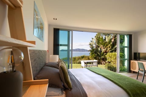 Bed, View (from property/room), Bedroom, Sea view