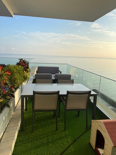 Balcony/Terrace, Dining area, Sea view