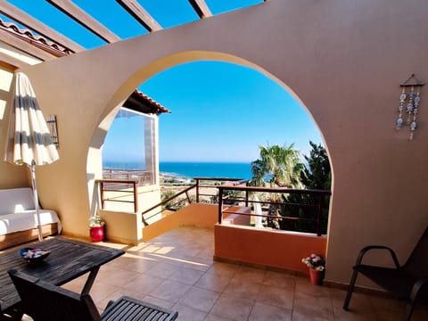 View (from property/room), Balcony/Terrace, Balcony/Terrace, Sea view, furniture