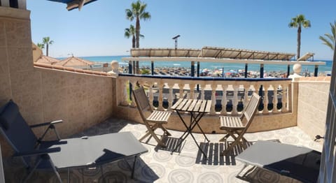 View (from property/room), Balcony/Terrace, Sea view