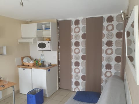 Studio cabine à 200m de la plage sainte Cécile Cabin in Hauts-de-France