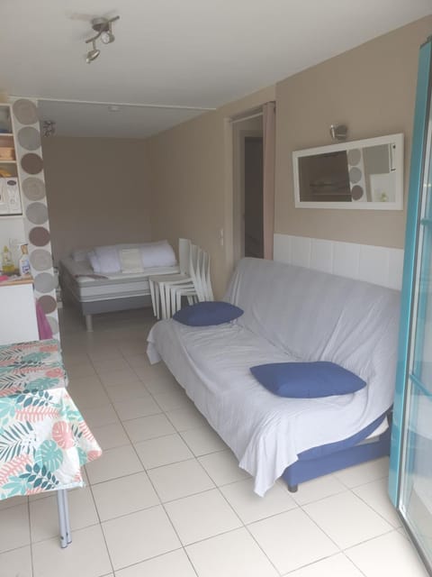 Studio cabine à 200m de la plage sainte Cécile Cabin in Hauts-de-France