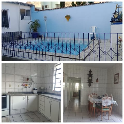 Kitchen or kitchenette, Dining area, Swimming pool, kitchen