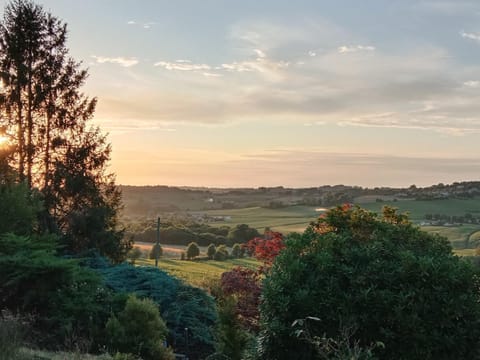 Nearby landmark, Natural landscape, Sunset