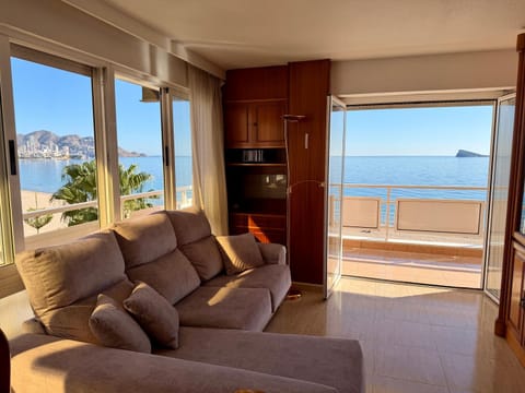 Balcony/Terrace, Living room, Mountain view, Sea view