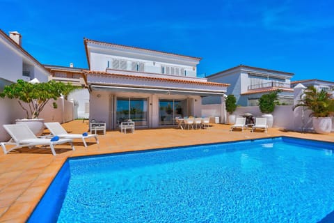 Property building, Patio, Pool view, Swimming pool