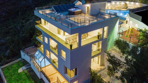 Property building, Night