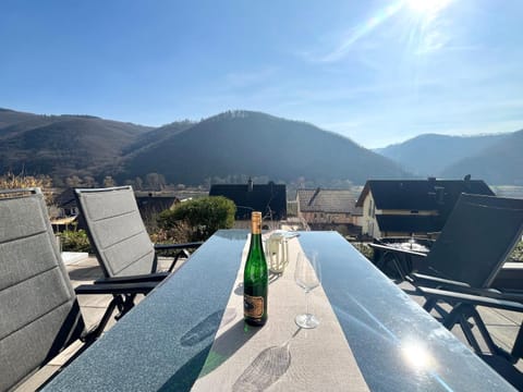 Day, Natural landscape, View (from property/room), Balcony/Terrace, Mountain view