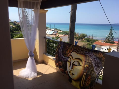 View (from property/room), Balcony/Terrace, Sea view