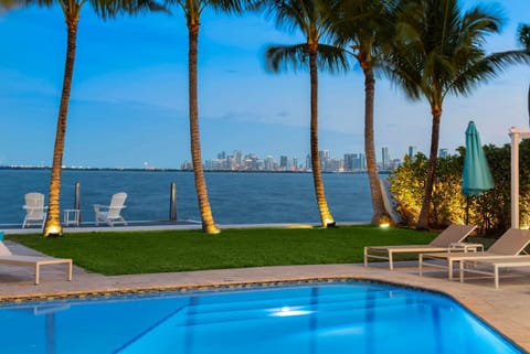 Natural landscape, Pool view, Sea view, Swimming pool