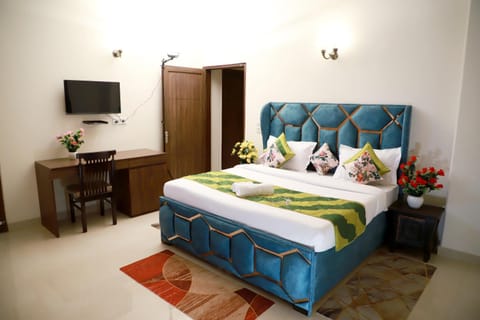 Bed, Living room, Photo of the whole room, Seating area, Bedroom