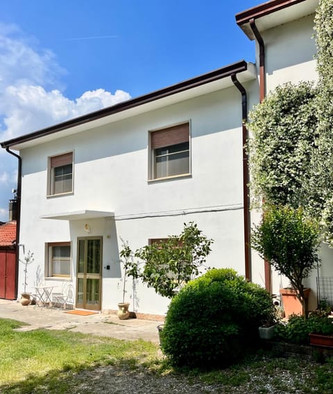 Property building, Spring, Garden view