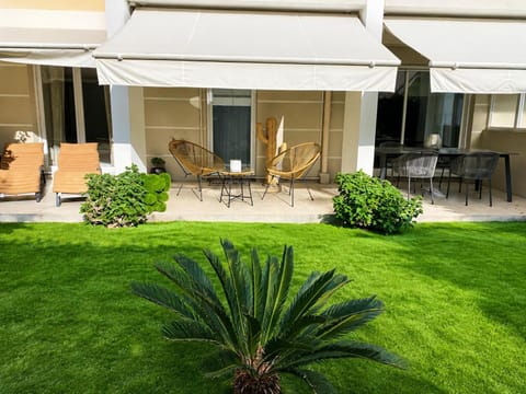 Property building, Garden view