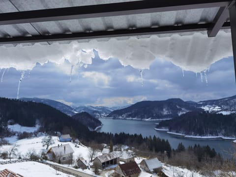 Natural landscape, Lake view, Mountain view