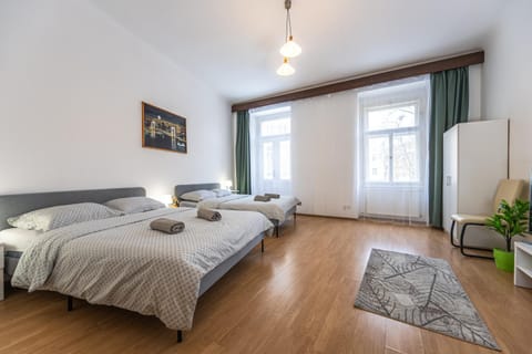 Bed, Balcony/Terrace, Bedroom, towels, wardrobe