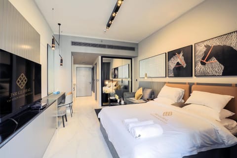 Bed, TV and multimedia
