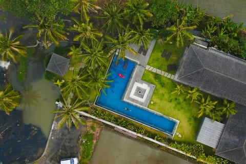 Bird's eye view, Swimming pool
