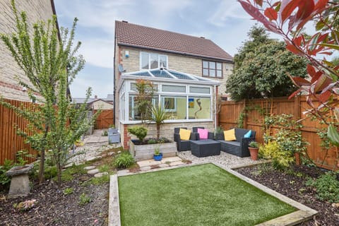Property building, Garden, Seating area