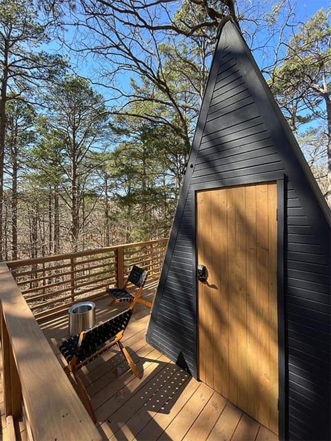Loblolly Pines Adventure Aframe #1 House in Eureka Springs