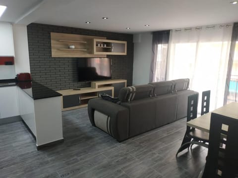 Living room, air conditioner