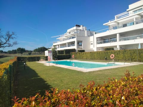 Property building, Pool view