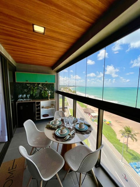 View (from property/room), Balcony/Terrace, Dining area, Sea view