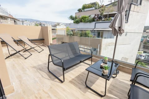 Day, Balcony/Terrace, sunbed