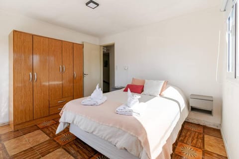 Bed, Photo of the whole room, Bedroom, towels, wardrobe