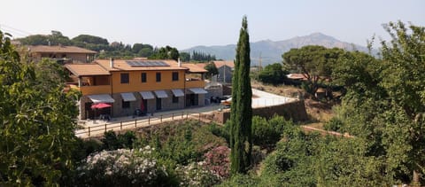 Property building, Natural landscape, Mountain view