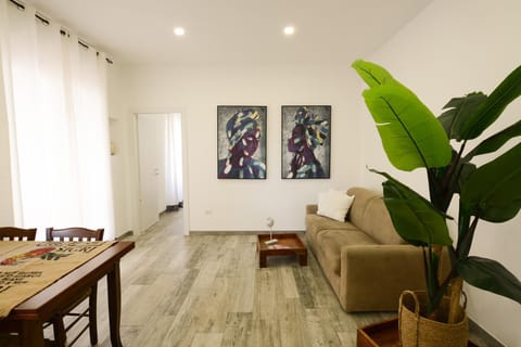 Living room, kitchen