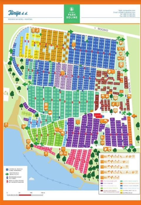 Mobile home SIMS Campground/
RV Resort in Biograd na Moru