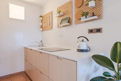 Kitchen or kitchenette, kitchen