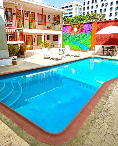 Property building, Swimming pool