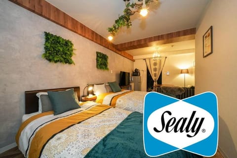Photo of the whole room, Bedroom
