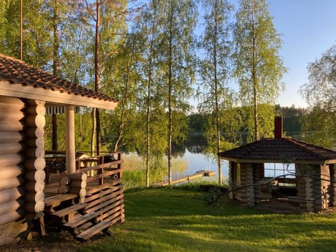 Property building, Day, Lake view