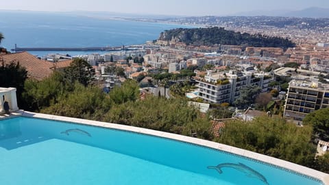 Day, Pool view, Sea view, Swimming pool