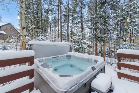 5BR Ski in Out Mountain Getaway with Hot Tub and Views House in Breckenridge
