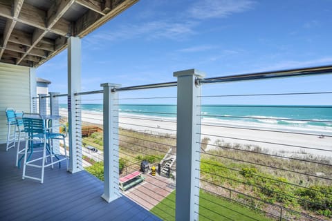 Day, Balcony/Terrace, Seating area, Beach, Sea view