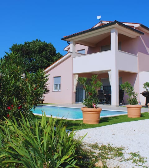 Property building, Garden, Pool view, Swimming pool