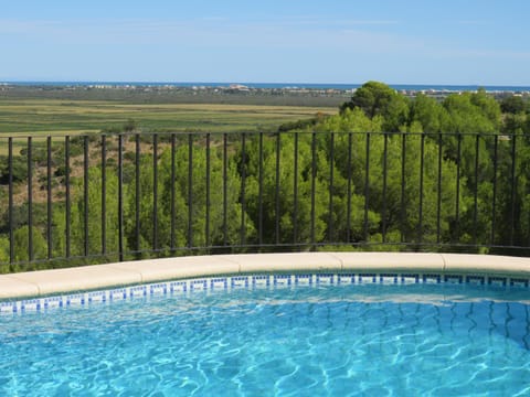 Natural landscape, Pool view, Sea view