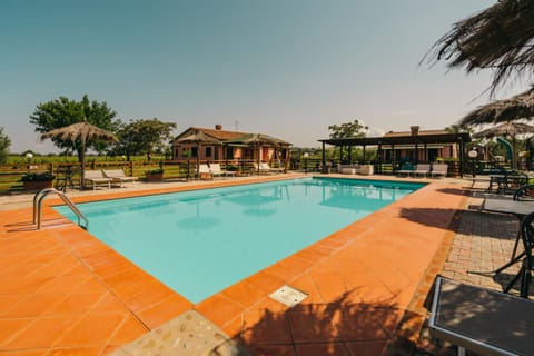 Pool view, Swimming pool, sunbed